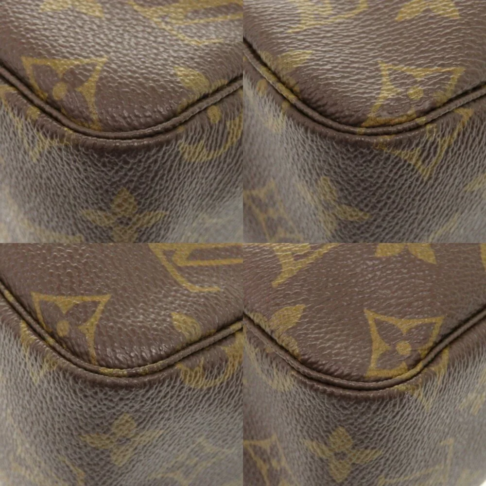 LOUIS VUITTON Brown Monogram Pouch - Picture 5 of 9